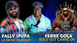 FERRÉ GOLA Sold Out CARRÉ OR vente faible de billets , FALLY IPUPA le Génie descendant de Papa WEMBA