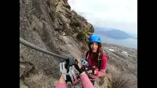 MONTE CAMOSCIO ,UNA VIA FERRATA FACILE PER INIZIARE  PICASASS  2025