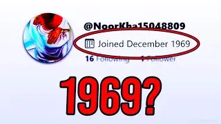 These Twitter Accounts Joined In 1969!?! (EXPLAINED!)