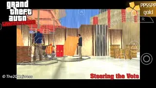 GTA Liberty City Stories (PPSSPP) Story Mission 37 - Steering the Vote