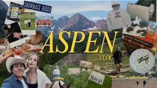aspen: what to do, where to eat + shop (travel vlog)
