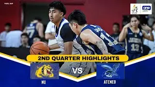 NU vs. ATENEO | 2ND QUARTER HIGHLIGHTS | UAAP SEASON 88 MEN&rsquo;S BASKETBALL | OCT. 26, 2025