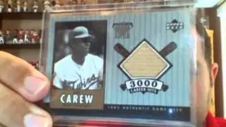 It's finished! Here is my 3,000 Hit Club Bat Card Collection!