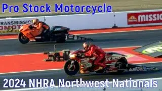 V#447 Pro Stock Motorcycle | 2024 NHRA Northwest Nationals | Pacific Raceways - Kent, WA | 4K