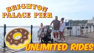 UNLIMITED RIDES!! || A day on Brighton Palace Pier