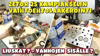 ZETOR 25 - Moottorin osat koneistettu, mitä tehtiin?