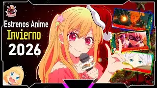 ¿Qué Ver en Enero? GUÍA COMPLETA de Estrenos Anime Invierno 2026