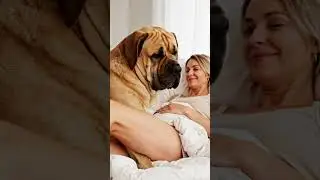He Found His Place Without Asking #bigdog #dogshorts #gentlegiant