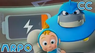 Funny Chaos! ARPO&rsquo;s Short Circuit Adventure 🤖 | ARPO the Robot 🔤 Subtitled Videos for Kids