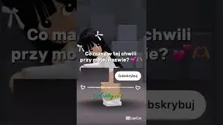 Ofc nie zmuszam do dawania subow!🫶🏽🍒💋//Ashley// #tocahanna147 #roblox #foryou