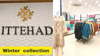 ittehad new winter collection | stitch and unstitch dresses #ittehadtextiles #wintercollection