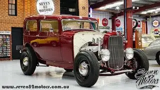 1932 Ford Tudor Hot Rod for sale @seven82motors Classics, Lowriders and Muscle cars