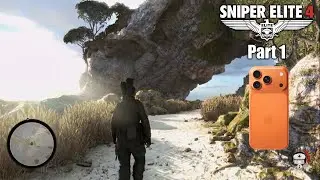Sniper Elite 4 on iPhone 17 Pro | Mobile Gameplay | 60 FPS #volcano69 #sniperelite4 #game 