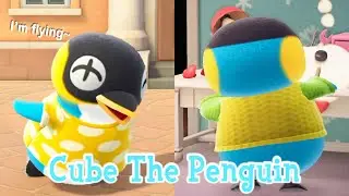 Cube The Penguin Lazy Villager Animal Crossing New Horizons ACNH
