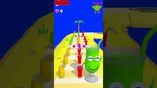 JUICE  SHAMPO RUNNER, FUN RACE 3D #Shorts #17 #youtubeshorts #games #funny