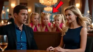 Single dad thought his coworker took the wrong table&mdash;his triplets had set them both up on a date