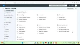 ERPNext HR Module Version 14