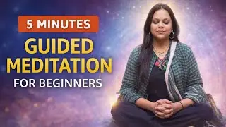 MEDITATION 5 Minutes For BEGINNERS | #rupjhunjhunwala #meditation #hindimeditation 