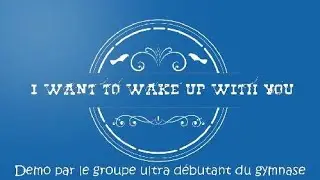 I WANT TO WAKE UP WITH YOU  LINE DANCE ( DEMO VIDEO)