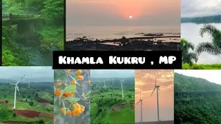 Best place for camping and Road Trip 🏕 | Sunset Point Khamla | Kukru Khamla Greenary in mansoon 💚💚