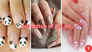 Women Nail tattoo designs female tattoos for girls #nails #art