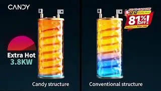 Smart & Clean Showers with Candy Dart Water Heater