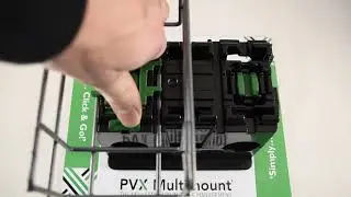PVX Multimount&reg; 2 x 100mm Draadgoot