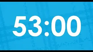 Fifty-Three-Minute (53 min) Countdown Timer