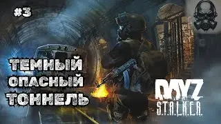 ТЕМНЫЙ, ОПАСНЫЙ ТОННЕЛЬ ➤DAYZ STALKERS ZONE | PvEvP #3