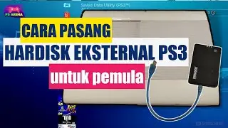Cara Pasang Harddisk eksternal di PS3