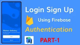 Firebase Authentication android full tutorial (Hindi) Firebase android Login & Sign Up || Part-1