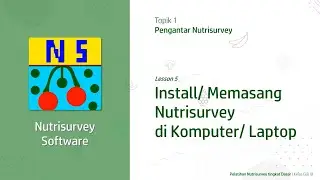 5. Menginstall Nutrisurvey pada Komputer atau Laptop