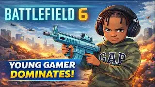 Battlefield 6 FIRST TIME Playing 😳 | Beginner Gameplay | 9yr Old Gamer