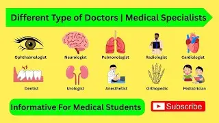 Type of Doctors | Doctor Names list