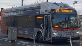 WMATA Metrobus 2016 New Flyer XN40 2898 On Route D36 (Formerly D4/D8) [NEW ROUTE]
