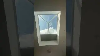 Self-Fit Honeycomb Battery Operated Roof Lantern Blind - blackout fabric