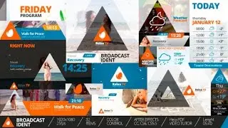 After Effects Template: Relax TV - Broadcast Ident