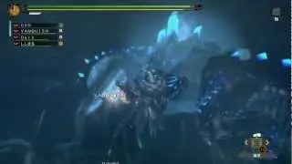 Monster Hunter 3 (Tri) G HD Ver. - Abyssal Lagiacrus 4 players online
