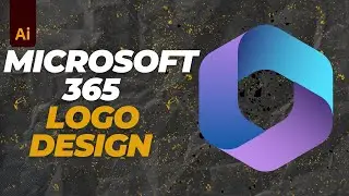 Microsoft 365 Logo Design | Illustrator Tutorial