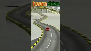 beam drive car crash 3d games 👹 #shorts #beamdr