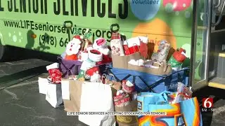 'It Does The Heart Good': LIFE Senior Services Collects Stockings To Spread Holiday Cheer