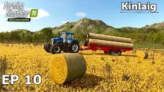 New Holland Released On Bale! I Highlands Fishing Expansion Episode 10 - Farming Simulator 25