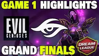 EVIL GENIUSES VS SECRET GAME 1 DreamLeague Season 13: The Leipzig Major GRAND FINALS