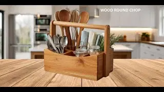 Wooden Kitchen Organizer &ndash; Natural & Durable Kitchen Storage