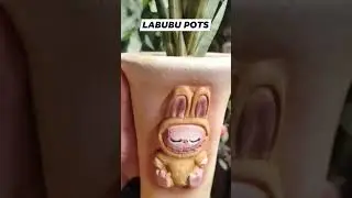 LABUBU POTS with Plants Available in Mini Dino Park & Eco Garden #plants #heroic  #shorts  #fyp