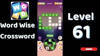 Word Wise Crossword Level 61 Answers 🧠🧩 | Relaxing Crossword Puzzle | SolutionGuruji