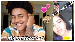 MONKEY APP RATE ME 🙊& I FINALLY TELL THE MEANINGS OF MY TATTOOS‼️