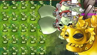 Squash Spreader vs 3x Dr. Zomboss | PVZ Fusion Gameplay