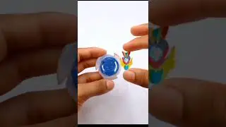 Homemade Mini Slash Valkyrie Beyblade #shorts