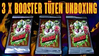 Blue Ocean ® Neuroblast Brainrot Party © 3 x Trading Cards Booster Tüten auspacken